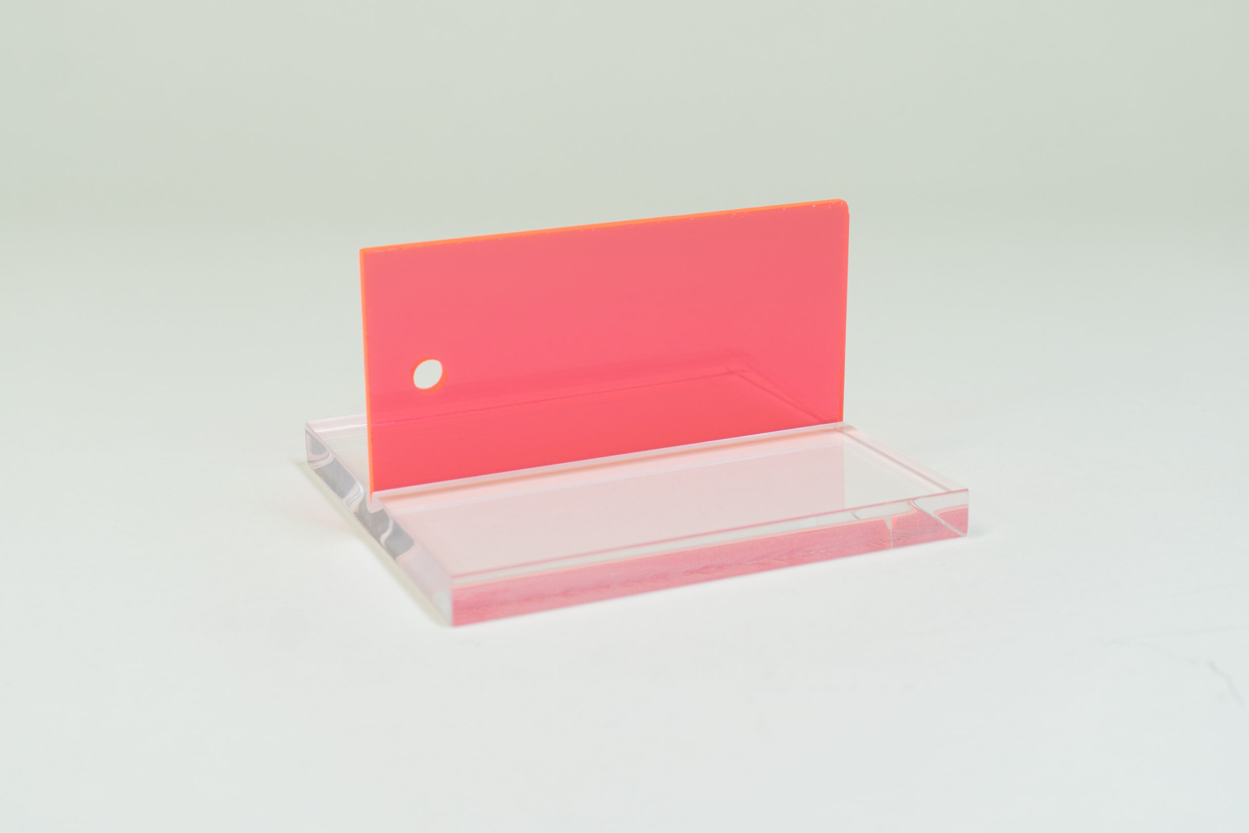 ACRILICO ROSA FLUORECENTE CRISTAL 3MM